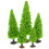 15Pcs Miniature Trees Models For Diy Landscape And Sand Table Decor 9