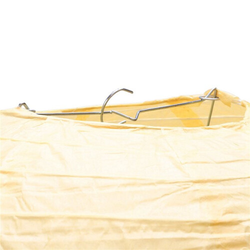 4 x Abajur de Lanterna de Papel Japonês Chinês para Festa de Casamento, 40 cm (16 Polegadas) Amarelo Profundo 2