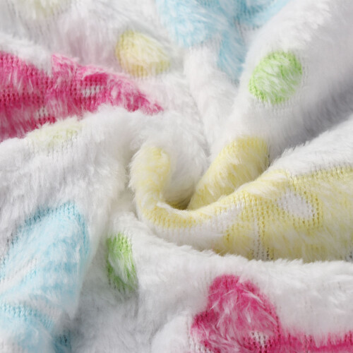 Cozy Throw Blanket Multi Machine Washable For Puppies 1pack 2