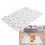 Cozy Throw Blanket Multi Machine Washable For Puppies 1pack 7