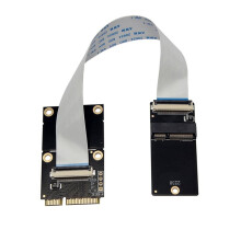 Kabel Przedłużający Interfejs NGFF M.2 Key E do Karty PCI-E z Kablem FPC do Modułu Wi-Fi