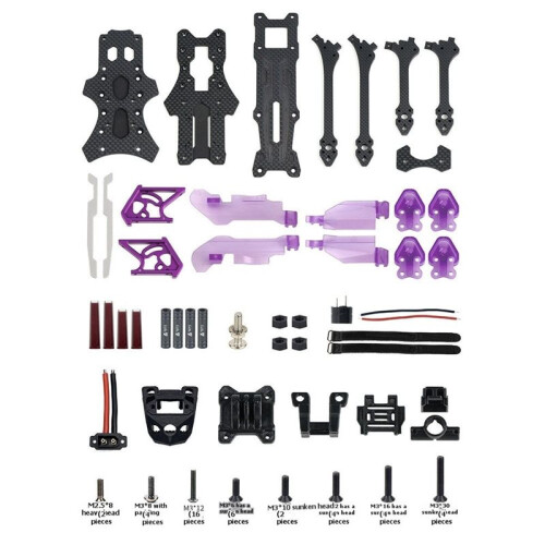 MANTA 5 SE V2 Frame Kit Performance Evolved FPV Drone Frame 5 Inch Quadcopter RC Parts 2