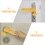 3pcs silicone door handle covers with suction cup for home and office 6