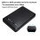 2.5"  to USB 3.1 Type-C HDD Enclosure Mobile Hard Drive Cases for SSD External Storage HDD Box Plug and 6