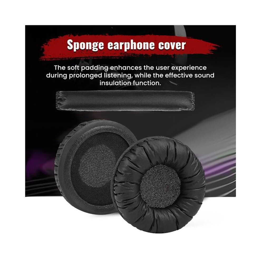 Replacement Earmuffs For Telex Airman750 760 Headphones Earpads With Headband Enhances Better Sound Experiences Black 6033339418059