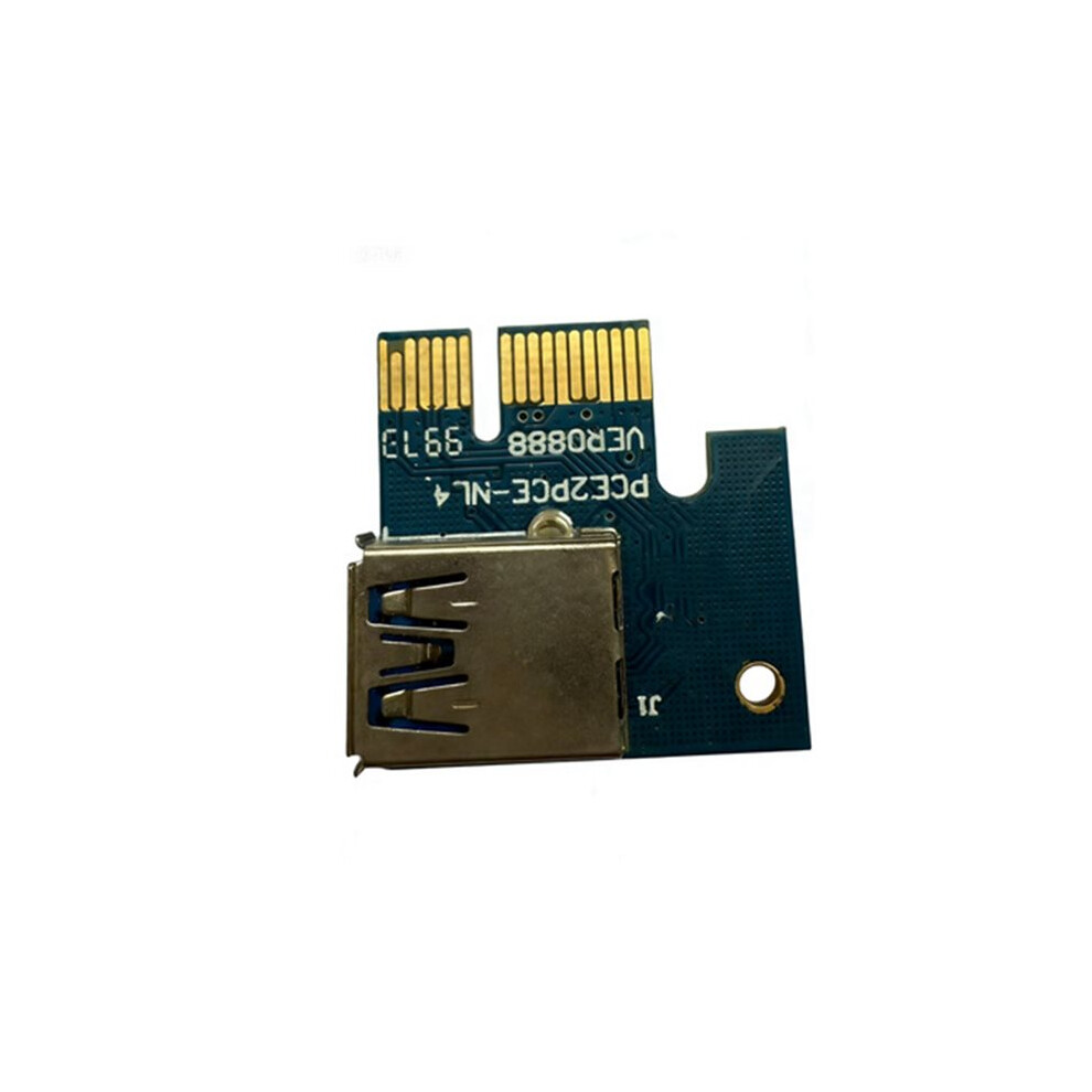 Pci-E Card Adapter Pcie 1X To Usb 3.0 Adapter Pcie 1X To 16X Extender Adapter For Card 4714025238664