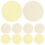 24Pcs Transparent Acrylic Double Sided Round Tape for Home Use Durable 7