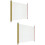 2Pcs Compact Folding Calligraphy Water Cloth White for Writing 9