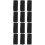 12Stk Robuste Nylon Gurtbandschlaufen Elastische Gürtelhalter Outdoor 7