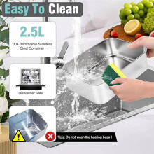 3.5L EU Plug Electric Heated Lunch Box No Water Refillable Food Heated Lunch Box Car Work Lunch Heater 90W Fast Heating