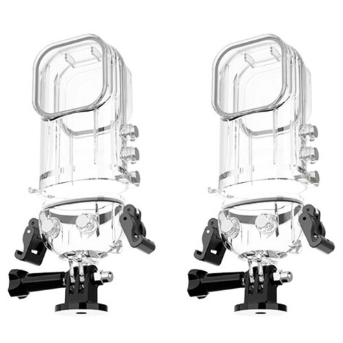 2X for Insta 360 X3 Waterproof Case Action Camera Accessories Diving Case 50 Meter Panoramic Camera Protective Case 1