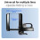 Universal Camera -Compatible Cable Clamp One Clip Lock Wire Clip 1/4" for  for  Video Camera DSLR Rig 6