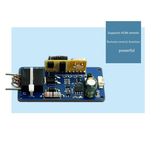 4X DC3.7V 433M ARC Igniter High Voltage Generator Drive Power Supply Remote Control Board with LED Indicator 2