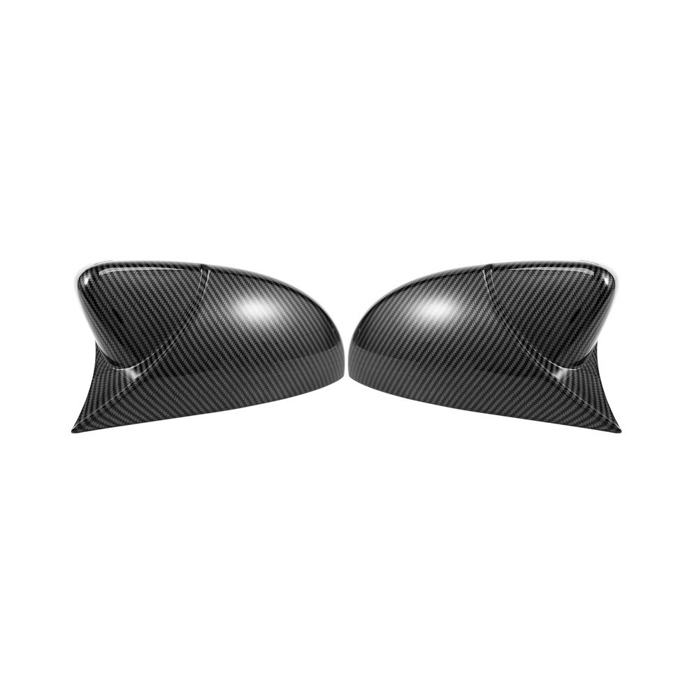 For 2009-2018 Plastic Door Side Wing Rearview Mirror Ox Horn Cover Cap Car Accessories 6032940024420