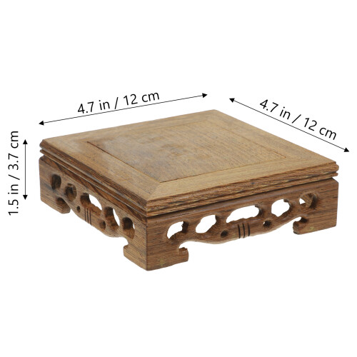 Base De Maceta De Madera Para Exhibición 2