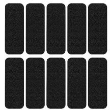 10 Stuks Plafondventilatorfilters voor Bladen, Actieve Kokoskoolstofventilatorfilter voor Plafondventilator, Eenvoudig Te Gebruiken Universeel