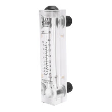 Schwarz justierbarer Drehknopf 0,1-1 GPM Panel-Typ Wasserdurchflussmesser LZM-15