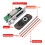 2x100W 12V Amplifier Audio Player  5.0 MP3 Decoder Board MP3 Player Car FM Radio Module USB Mic Record Call 7
