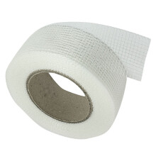3X Self-Adhesive White Fiberglass Mesh Tape for Cracks Holes