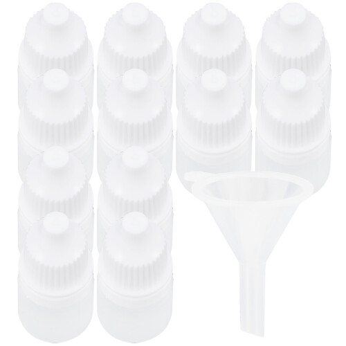 12 frascos cuentagotas plástico flexible 3 ml 2