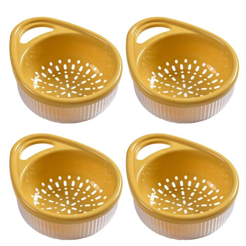 Hollow Drain Basket Kitchen Multifunctional Double-Layer Fruit and Vegetable Portable Basket Kitchen Storage C