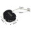 2X   Lock LCD Display  Lock USB Rechargeable Temporary Timer Padlock Travel Electronic Timer Black 3