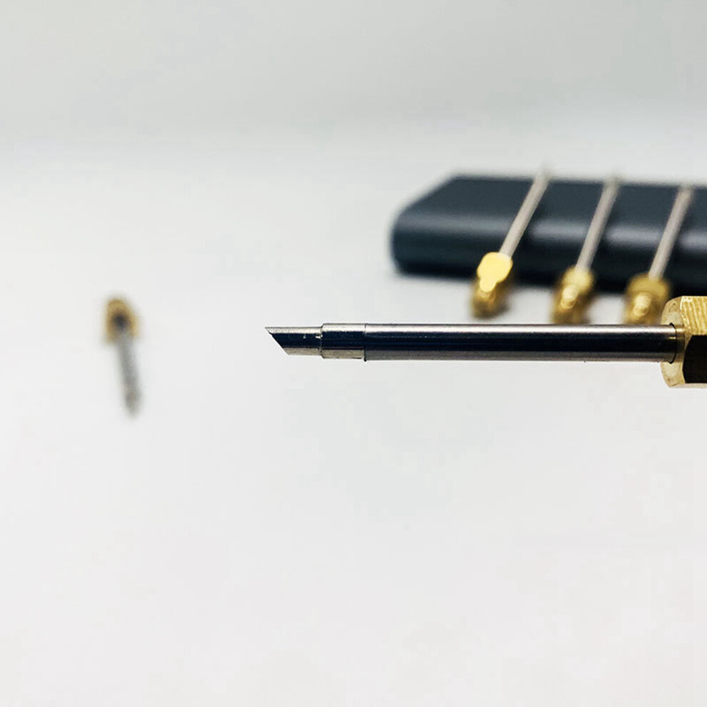 5X 510 Interface Soldering Iron Tip Portable Usb Soldering Iron Tip Welding Rework Accessories, Knife Tip 4712544552070