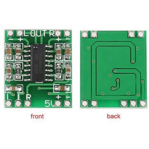 10 Pcs Digital Power Amplifier Board,2X3W Type D PAM8403 Audio Module  5V Digital Audio Amplifier Board Module 1