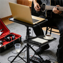 Mikrofonständer-Ablage, Klemmregal, die Meisten Mikrofonständer, Großer Stativ-Ablagetisch, Zubehör für Notenständer Beim Live-Streaming