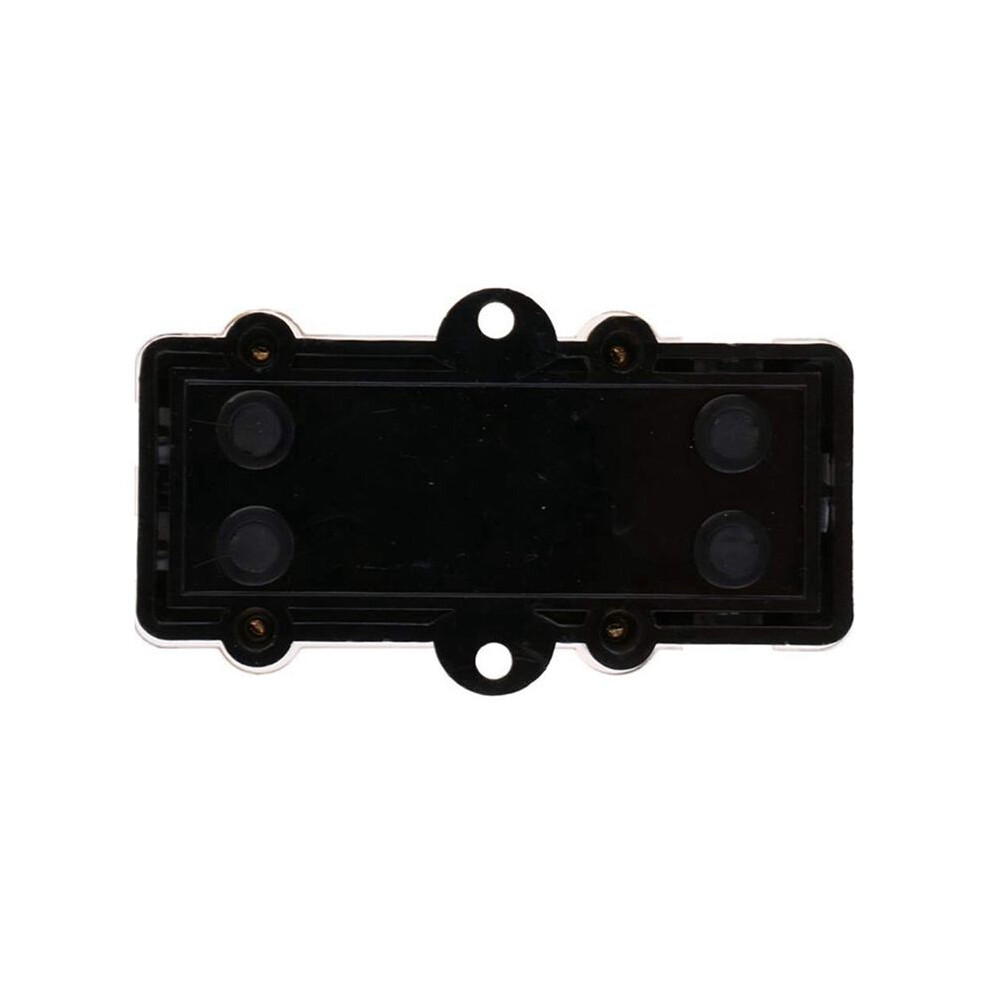 2X Power Distribution Block (2 Way) 4/8 Awg Gauge Agu Fuse Holder Distribution Block 4 Gauge In To (2) 8 Gauge Out 6033375282157