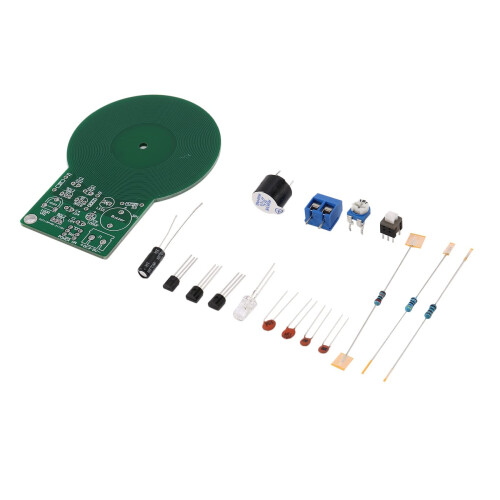 Metal Detector Module DIY Electronic Kit with Buzzer DC 35V, Easy Soldering Practice for Beginners