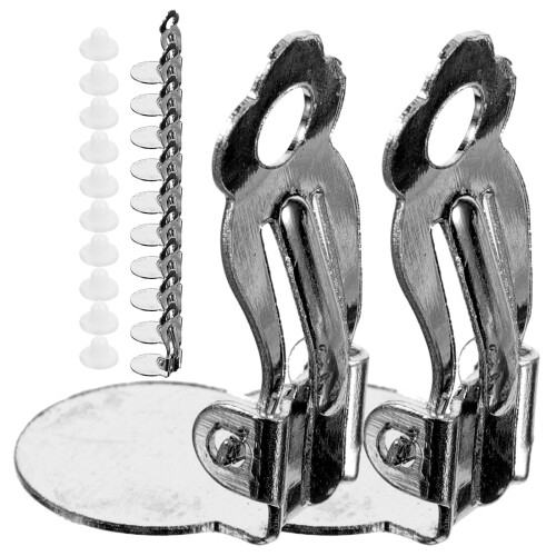 100 Paires De Convertisseurs Pour Boucles D’oreilles Non Percées 2
