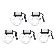 5X Gerador de Ozônio Portátil 220 V 1000 Ozonizador Purificador de Ar Tratamento de Limpeza Purificador de Limpeza de Frutas Vegetais, Plugue da Ue