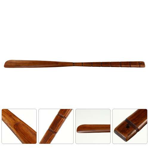 1Stk Holz Schuhanzieher Mit Langem Ergonomisch & Robust 2
