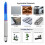 Machine Thread Tapping  Coating Tap Cobalt High Speed Steel Special Screw Tip Machine Tapping Bit(M4x0.7 Tip) 4