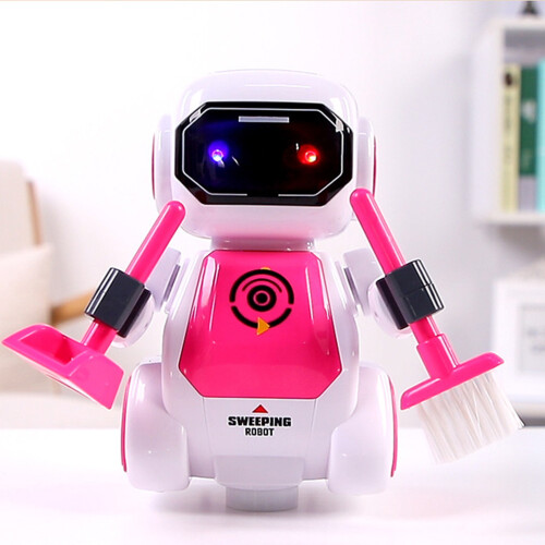 1Pièces Robot Dansant Rose Télécommandé ABS Jouet Éducatif Enfant 2