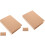 2Pièces Couverture Classeur Marron En Kraft Pour Journal Et Notes 4