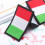 2 Pièces Patch Italien Auto-Adhésif Réfléchissant Bandeau Bras 8
