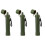 3Pièces Filtre À Eau Portable Vert Olive Compact Pour Camping 7