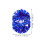 2Pièces Pompons Cheerleader Pe Multicolores Accessoires Reutilisables 2
