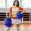 2Pièces Pompons Cheerleader Pe Multicolores Accessoires Reutilisables 3