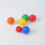 100 pièces boules de loto démontables pour jeu de hasard 3
