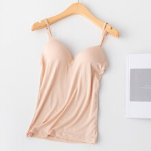 (M) Women\'s Yoga Vest with Built-in Bra