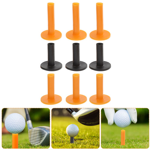 9Stk Golfs Tees Übungszubehör Indoor Driving Range 2