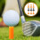 9Stk Golfs Tees Übungszubehör Indoor Driving Range 4
