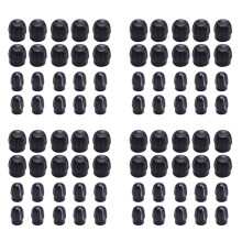 40Pairs Volume Knob + Channel Selector Knob for Two Way Radio CP040 EP350 GP328 EP450 PRO5150 GP338 HT750