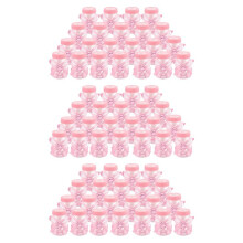 72x A Dragees Biberon 4x9cm Strass Ours Rose Cadeau Faveur Bonbonniere Fille Bapteme