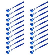 20X 2-In-1 di Plastica Blu Magnetico Martello A Percussione Massaggiatore Raschiando