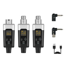 Neues K1 UHF-Funkmikrofon-Sender-Empfänger-XLR-Mikrofon-Funksystem für 48-V-Kapazitives Mikrofon 1 Bis 2