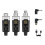 New K1 UHF Wireless Microphone Transmitter Receiver XLR Microphone Wireless System for 48V Capacitive Microphone 1 to 2 1
